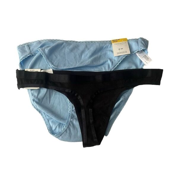 Jenni / Charter Club Thongs/Bikini 3 Pieces Sz Small - Picture 4 of 5